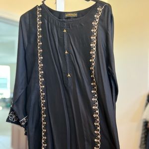 Shalwar kameez two piece pant kameez soft linen